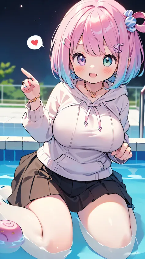 (Very detailed illustrations、Bright colors:1.2),(anime:1.5)(masterpiece, 8k), (最high quality, high quality:1.4), Perfect Anatomy, Very detailed,masterpiece background,, v8k wallpaper,Perfect design,Award-winning art、(5 years old,minigirl,mini body,kawaii,c...