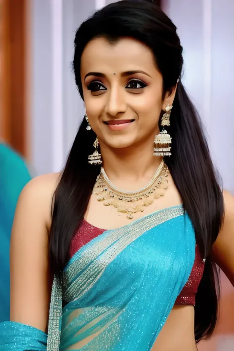 A women Trisha bikini ponytail