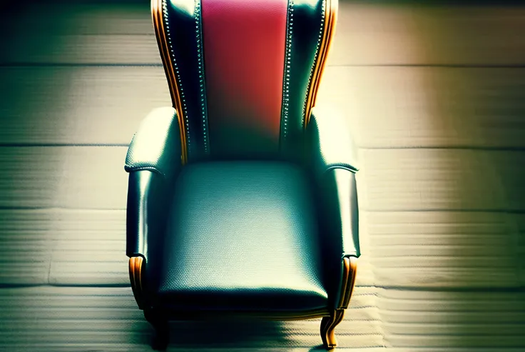 Please draw a black leather chair，Top view，Cartoon，Clarity，CG