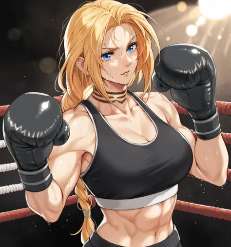 score_9, score_8_up, score_7_up, score_6_up, detailed background, break
 koasmirage, 1girl, long hair, sports bra, klausian neck...