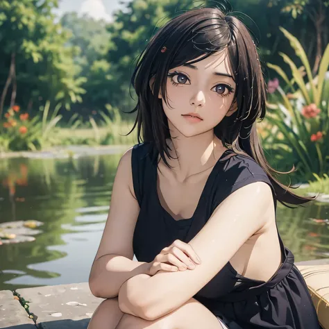 (best quality), (masterpiece), a background image for Lofi Music with a Bengali girl, (Bengali girl:1.3), (Lofi Music:1.3), (serene expression:1.2), (ray tracing:1.1), (realistic:1.3)