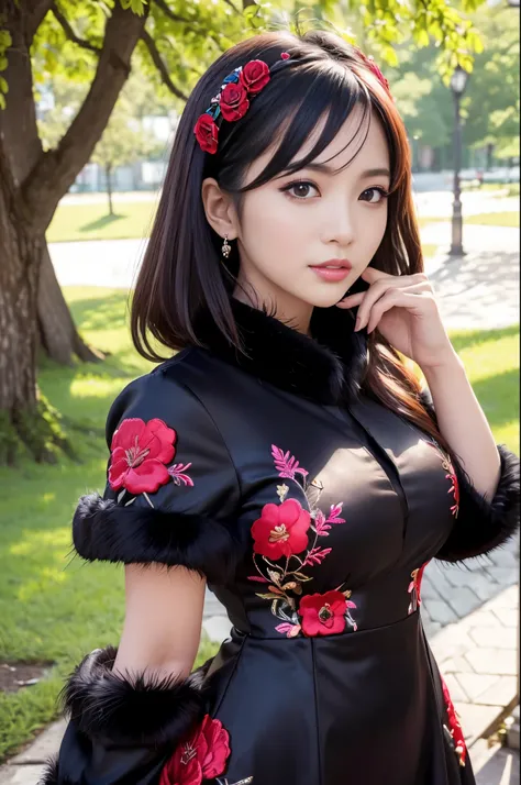 (masterpiece:1.4), (best quality:1.4), ultra high res, ultra high resolution, ((detailed facial features)), HDR, (realistic, photorealistic, photo-realistic:1.37), full body, sexy Vietnamese model, (-anime), only 1 model, vivid colors, very short hair, (be...