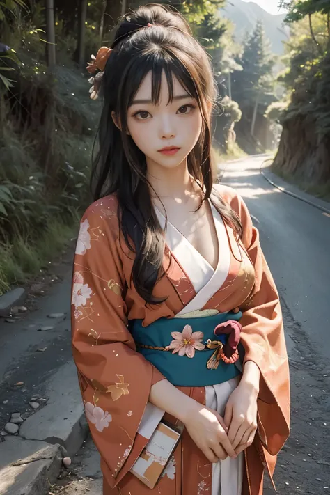 Beautiful,Junko Ishihara,Over Amagi,Prostitute,or period,Years falls,Flame of Love,Disheveled Japanese clothing,In the mountains,The twists and turns of the deep mountains,Flames of Passion,Mature women in their thirties,A devoted beauty,Disheveled Hair,Di...