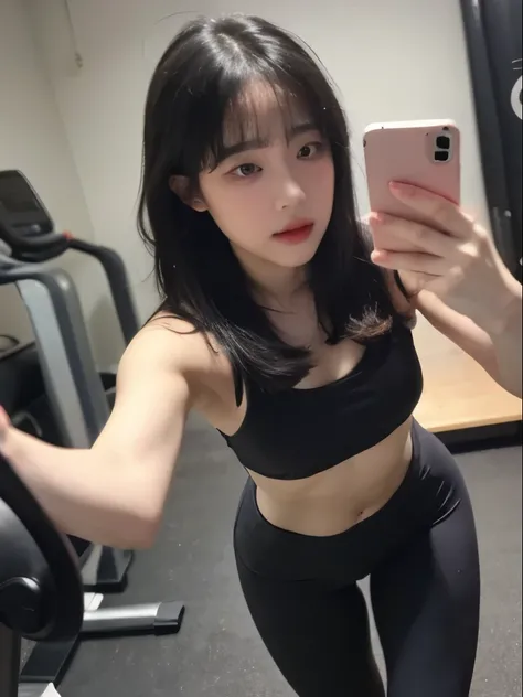 (A GIRL: 1.6), (best quality, 8k, masterpiece: 1.3), focus 1.2, perfect body beauty: 1.4, 【black hair, Wavehead, hindrance, long hair, layered haircut】 【super fine face, round face】 【long eyelashes, hard round eyes, good eyes, delicate eyes, detailed eyes,...