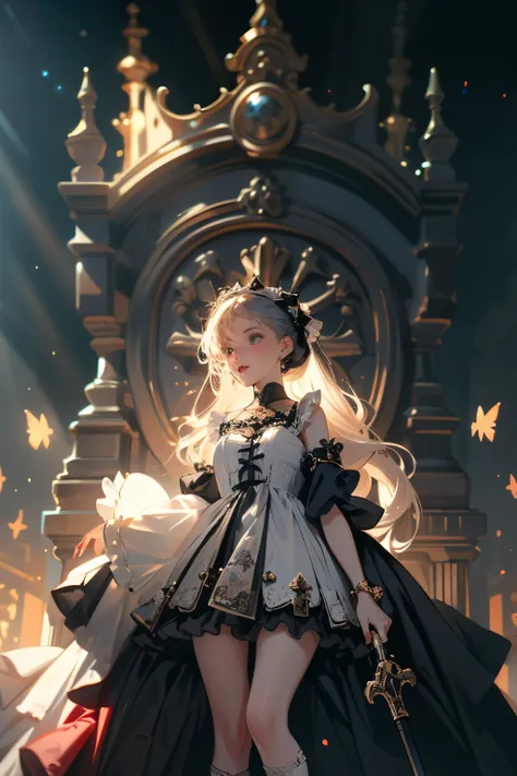 ((best quality)), ((masterpiece)), (detailed), red and white clothing, Bloodborne inspired,  occult aesthetic, occult, detailed and intricate steampunk and detailed gothic, NSFW, Very dramatic and cinematic lighting, cosmic horror, grim-dark, side-lighting...