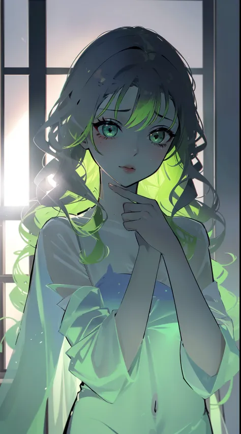 Hyper-realistic super detailed sexy Mitsuri Kanroji, NSFW, Very detailed, sexy facial expressions, Detail of seductive facial expression.: 1.4): 0.4], 16K resolution, 4k-resolution, dynamic  lighting, high-definition resolution, (pose sexy, Attractive posi...