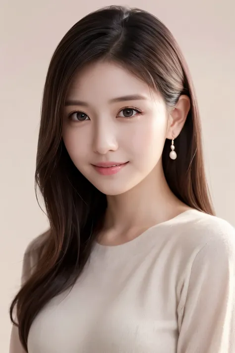 One Girl, (Wear casual, pastel-colored clothing:1.2), (Beautiful Japanese idol portrait photos),
(Simple background in light colors:1.3),
(RAW Photos, Highest quality), (Realistic, photo-Realistic:1.4), masterpiece, 8K Portrait,
Very delicate and beautiful...