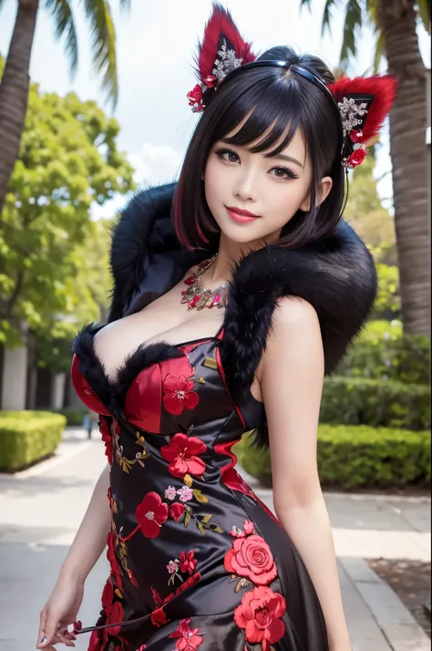 (masterpiece:1.4), (best quality:1.4), ultra high res, ultra high resolution, ((detailed facial features)), HDR, (realistic, photorealistic, photo-realistic:1.37), full body, sexy Vietnamese model, (-anime), only 1 model, vivid colors, very short hair, (bi...