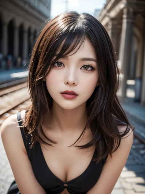 (8k, Ultra-high resolution, The best masterpiece, best quality:1.2), Very detailed, Complete Solution, (actual, actual photo: 1.37), focus on eyes, HD RAW photos, career arrest, High quality and beautiful, 超高清 8k 影像照片, Volumetric lighting, Soft Light, conf...