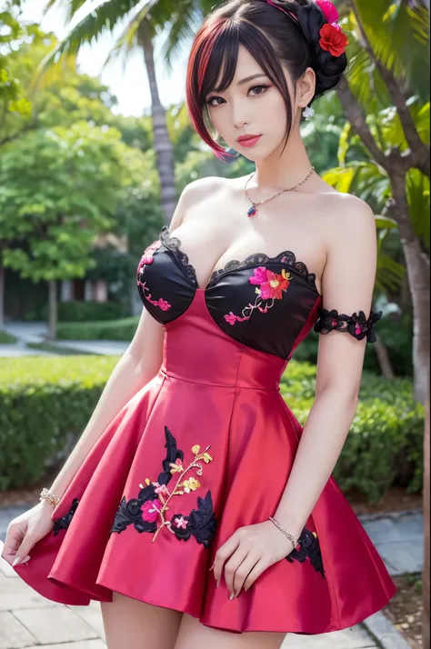 (masterpiece:1.4), (best quality:1.4), ultra high res, ultra high resolution, ((detailed facial features)), HDR, (realistic, photorealistic, photo-realistic:1.37), full body Esbian, sexy Vietnamese model, (-anime), vivid colors, ((vivid colors multicolor (...