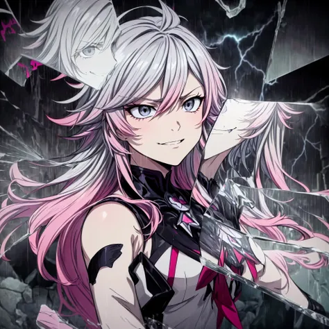 masterpiece, best quality, (detailed anime, video game art, extremely detailed CG unity 8k wallpaper), (best quality), (best illustration), (best shadow), absurdres, realistic lighting, (Abyss), beautiful detailed glow, (anime, solo, honkai impact 3rd, 1gi...