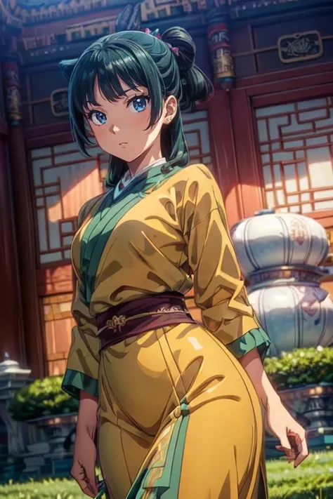 (Masterpiece, High Quality, Top quality, High-Detailed, Detailed CG, Cinematic Shadow, Cinematic Scene, Beautiful Detailed Eyes, Ultra Resolution, Depth of Field, High Resolution, Masterpiece: 1.2), Anime art style, Very detailed, Dynamic Angle, Teen Style...