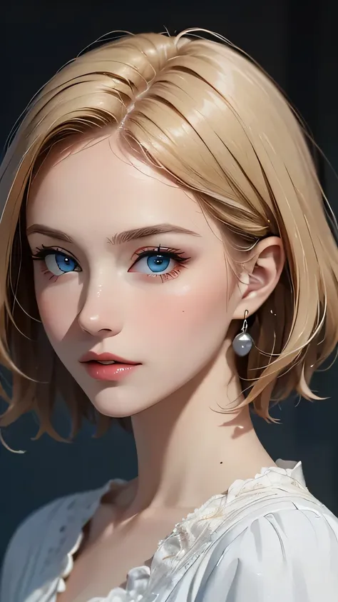 (highest quality,4k,8k,high resolution,masterpiece:1.2),super detailed,realistic:1.37,portrait,blonde,blue eyes,white skin,medie...