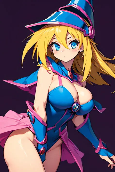 dark magician girl,bare breasts