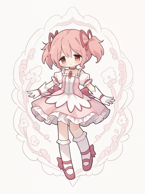 madoka magica 、4k 、magical girl dress