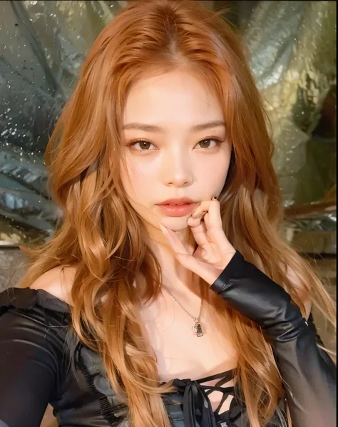 Jenny Kim red hair