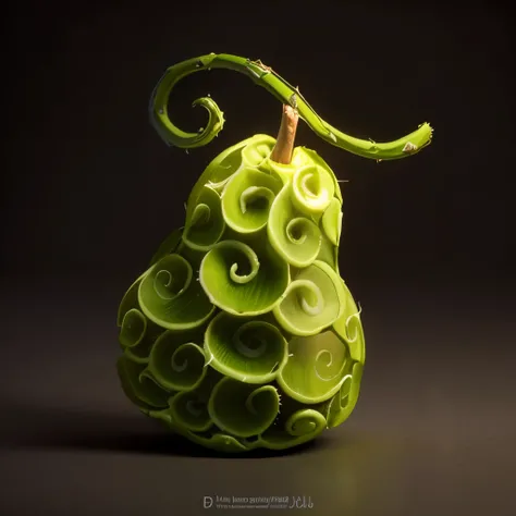 still-life，Devil Fruit, cactus fruit, conceptual art, macro photograph, kanon, Super detail, High details, Best quality, 3D