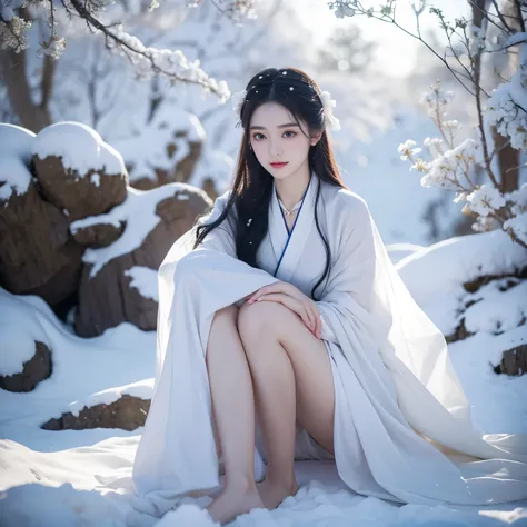 best picture quality，very detailed，extremely high resolution，perfect body proportions，works by top photographers。beautiful hanfu...