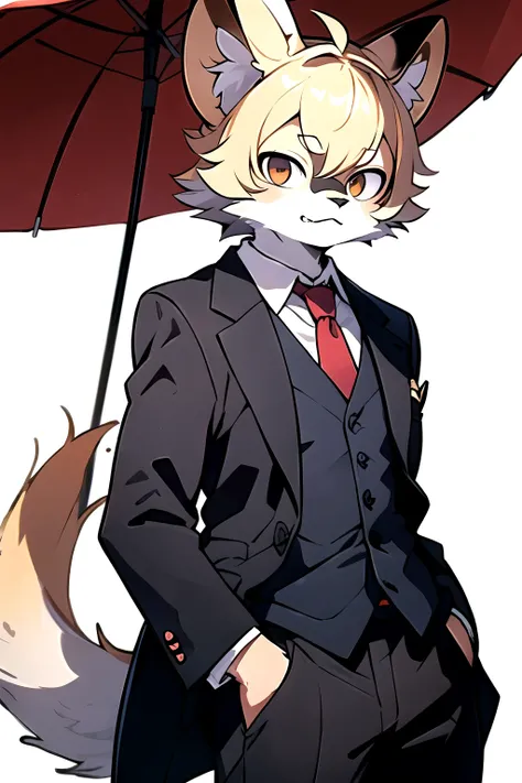 man in a suit　kemono