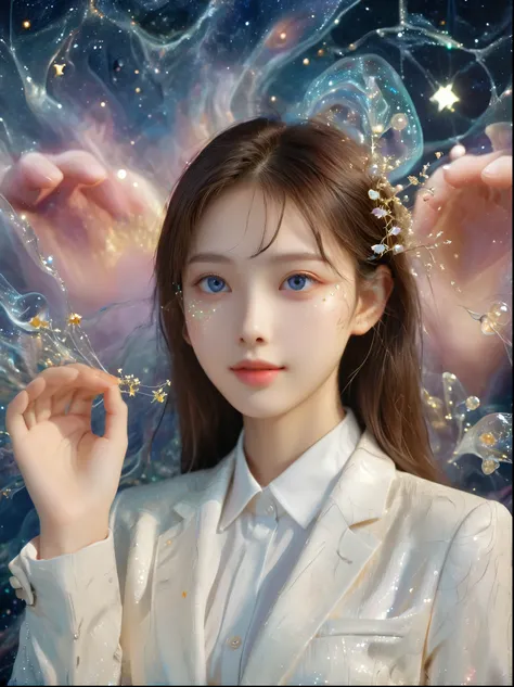 1 Girl,Alone,Look at the audience,(Young cute beautiful 18 years old girl:1.4),3D Face,Beautiful Girl,Beautiful Face,pretty,girl face,Korean Idol,Supermodel,Stunning and innocent symmetrical face,Perfect body,Medium chest,Slim waist,Slim legs,(High Detail ...