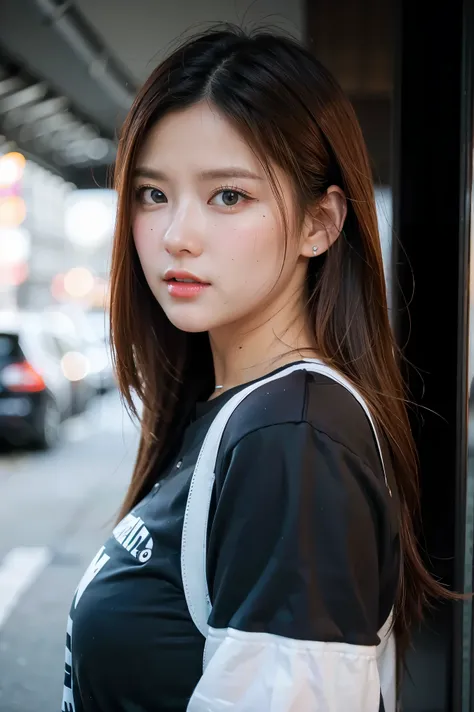 a Beautiful woman,baseball,