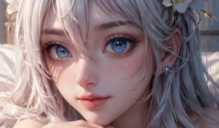 landscape of an woman, landscape of a very beautiful woman,(((extreme face close up))), nao tomori/(charlotte/), anime style, ((...