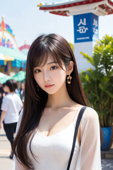 Korean fair-skinned beauty