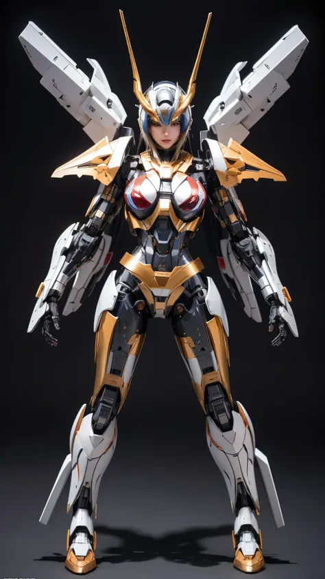 Textured skin, Super Detail, high details, High quality, Best Quality, hight resolution, 1080p, hard disk, Beautiful,(Super Heroine),Oppai Missile,beautiful cyborg woman,Mecha Cyborg Girl,Battle Mode,Girl with a Mecha Body,She wears a battle cyborg mech wi...