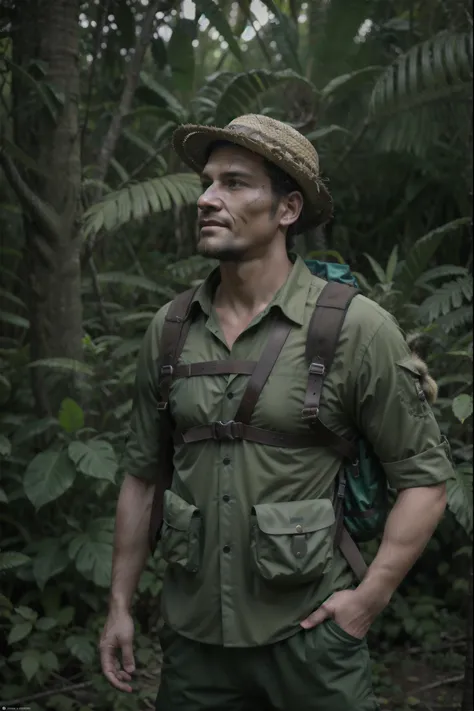 Rook is a rugged and experienced jungle tour guide who left his home as a young man in search of fortune and stability. Over the past 20 years, he has immersed himself in the dense, untamed wilderness, becoming the most renowned tour guide in the region. W...