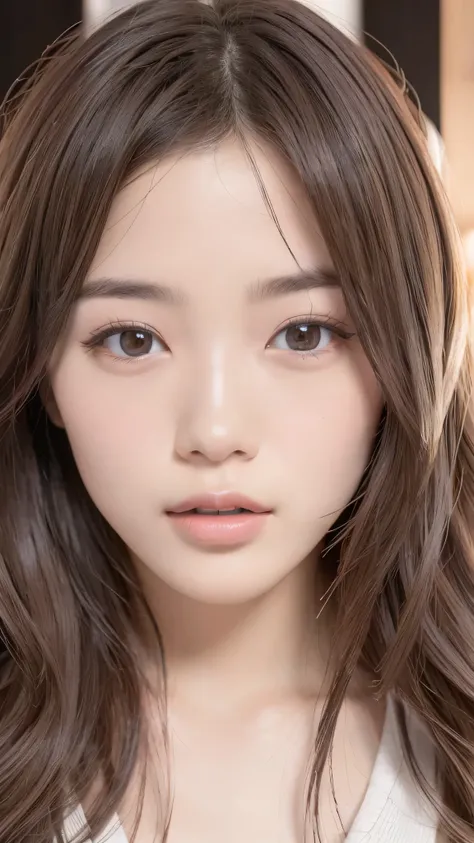 ((NSFW)), beautiful girl, ((fellatio with man)), ((inserting big penis into mouth)), ((half closed eyes)), ((brown eyes)), (18 year old teenage girl), light brown hair color, ((big tits)), lips, realistic, ((skinny body)), charming, pink lipstick, colorful...