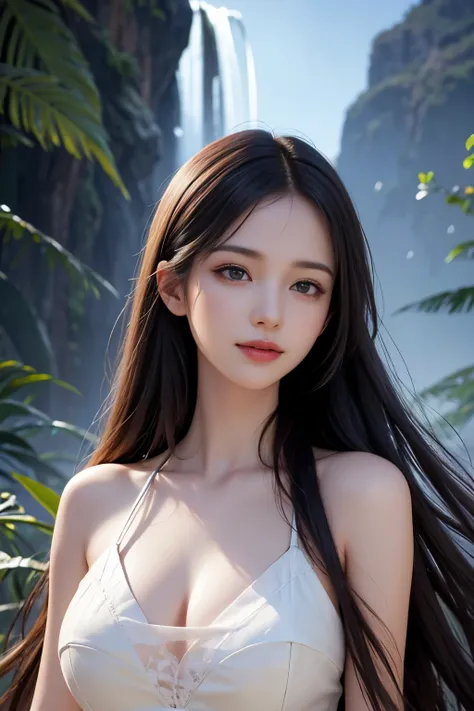 (ultra realistic) , (illustration), (increase resolution), (8K), (extremely detailed), (best illustration), (beautiful detailed eyes), (best quality), (ultra-detailed), (masterpiece), (wallpaper), (detailed face), 1 girl, black straight hair, slender body,...