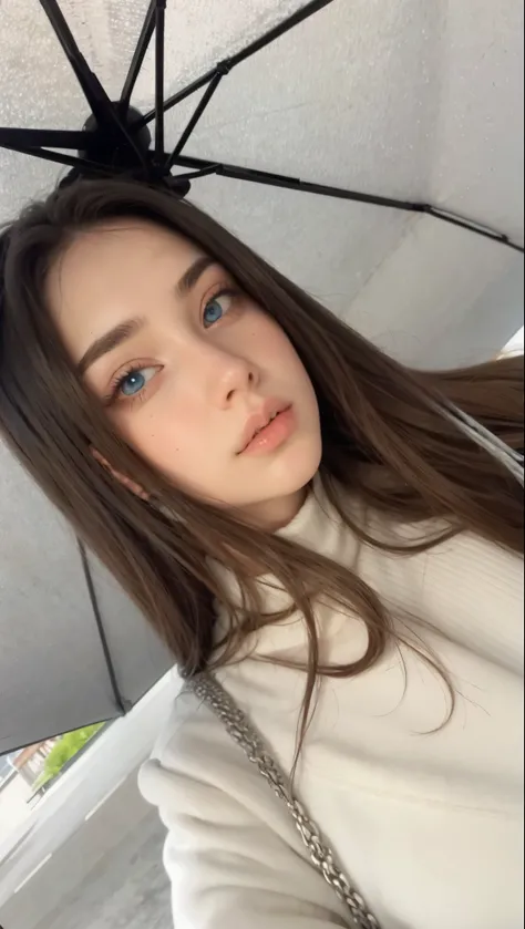 Billie Eilish and Blue Eyes, blush, High resolution, 