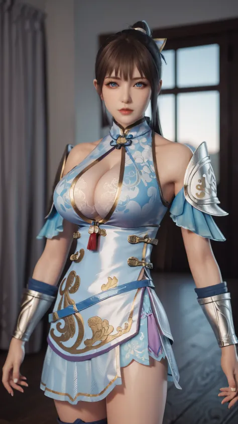 TEKKEN_REINA, CLOSE UP UPPER BODY,SOLO, COWBOY SHOT, ((EVIL DRAGON HELM, ORIENTAL,WHITE HIGHT PONYTAIL HAIR)), (GIGANTIC FAKE BREASTS,CLEAVAGE TOP,11 LINE ABS:1.5), ((WEARING OUTFIT WARRIOR TRADITIONAL CHINESE GODDESS FULL ARMORED,BREASTPLATE ARMOR:1.5)), ...