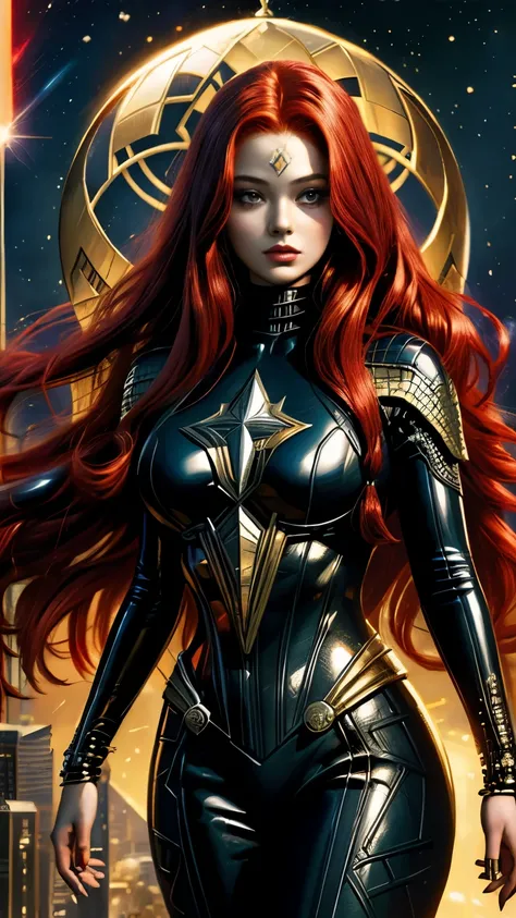 ((Highest quality)), (Very detailed:1.2), masterpiece, ((Official Art)),One girl, alone, Age 25,
Symbiote,MJ Marvel Comics ,SVGM, Long Red Hair, Hourglass-shaped body, Large Breasts,