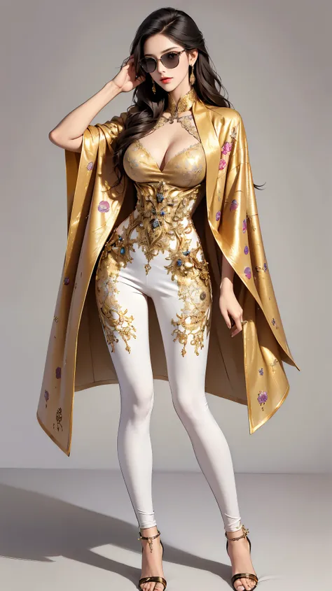 ((best quality,4k,highres,masterpiece:1.2)),((character concept art)), 1 female, age 25, Chinese Hong Kong, Hong Kong Elite, eldest sister, triad female leader, Known for her impeccable fashion sense and elegant demeanor, she is a true embodiment of the Ve...