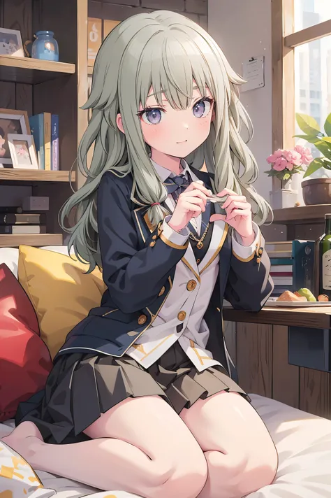 (8k, 最high quality)、Ultra-high resolution、adorable、最high quality, beautiful, (((Absurd beauty)))、masterpiece、Best image quality、(Front facing)、good feeling、smile,Face the camera、Delicate eyes、smile、Small face、female、1 person、masterpiece, Most detailed、、bla...