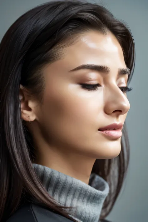 Taylor Hill、High resolution realistic photos,8k,Realistic skin texture,to be born々New People々々々々,1 girl,Tabletop,,Awards - Winning Photos, Very detailed, Close your eyes, Nose and mouth,Face Focus, Extreme close up of face、Woman with open mouth and closed ...