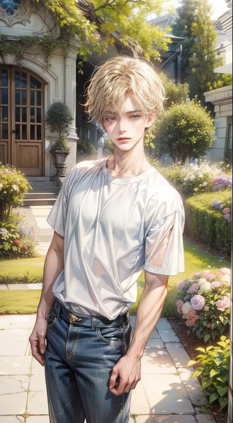 (masterpiece, top quality, best quality, official art, beautiful and aesthetic:1.2), boy, handsome, perfect details, highest det...