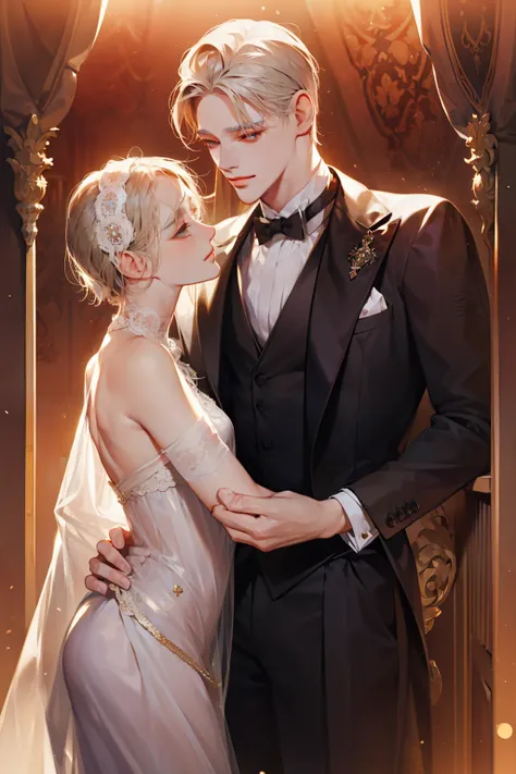 A classic American novel, set in the Roaring Twenties, portrays the elusive pursuit of wealthy socialite Jay Gatsby as he longs to reunite with his cherished, yet distant, past love, Daisy Buchanan. Surrounded by an opulent and decadent backdrop of excessi...