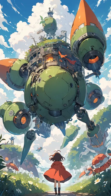 ghibli, mechanical life forms