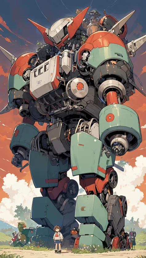 ghibli, mechanical life forms, robot