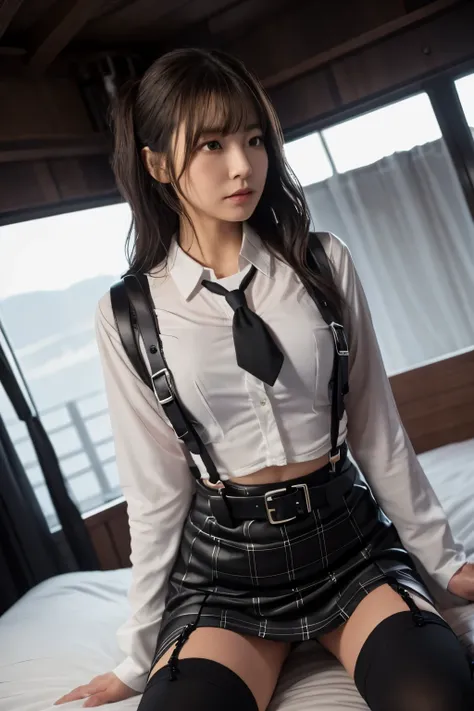 1 female, , high quality, masterpiece, Ultra-high resolution, , Cinema Lighting, , , 1 female, , high quality, masterpiece, Ultra-high resolution, , Cinema Lighting, , , And the suspenders with the cranes flying　　　Moderate breasts　 　 　　　　Large Breasts　 　 　...