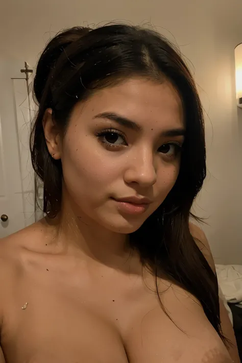 cum faced sexy latina horny