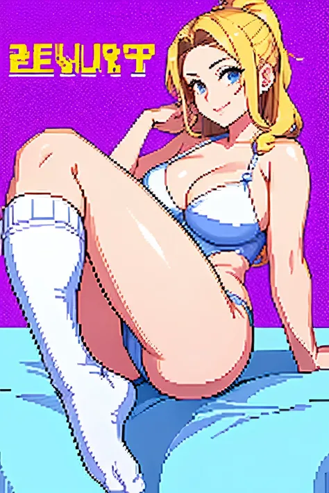 {{perfect foot}},1sexy girl,long sox,{{foot forcus}},pixel art