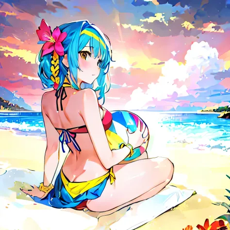 BREAK Beautiful girl, 
break beach, BREAK Beautiful, BREAK 砂, BREAK Harmonious, BREAK Clear Water,BREAK Soft Waves, 
BREAK Bliss,BREAK Summer Wind, break masterpiece, BREAK 4k, Inspired by the artist BREAK Askajie : Question, 
(Anime Girls), Attractive ani...