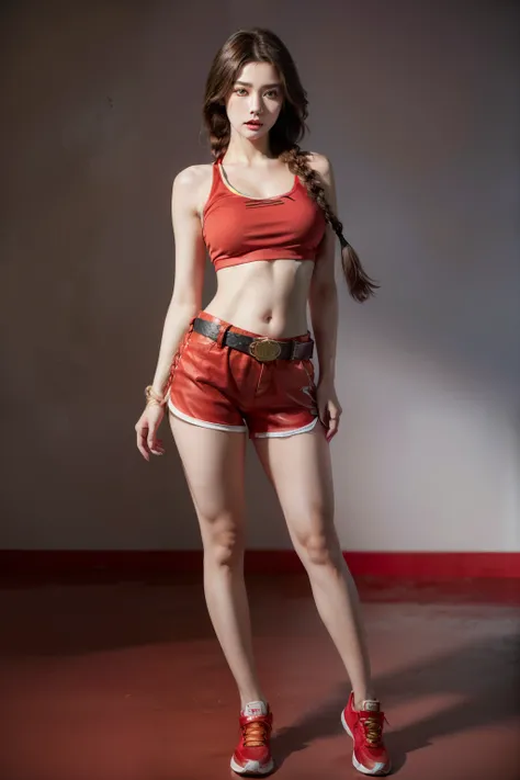 (RAW shooting, Photoreal:1.5, 8k, highest quality, masterpiece, ultra high resolution), perfect dynamic composition:1.2, Highly detailed skin and facial textures:1.2,beautiful and aesthetic:1.2, sexy beauty, perfect style, belief, Strong-willed, revenge, F...
