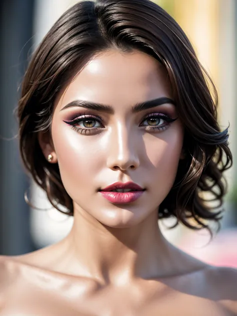 photorealism 16K realism, (Hyper-realistic proportional body, anatomically correct:1.3), ((ultra-fine digital art)), Masterpiece, an ultra hot gorgeous European woman , age 23, Same Eyes, Glare, Rainbow Color, Global Illumination, Soft Light, Dream Light, ...