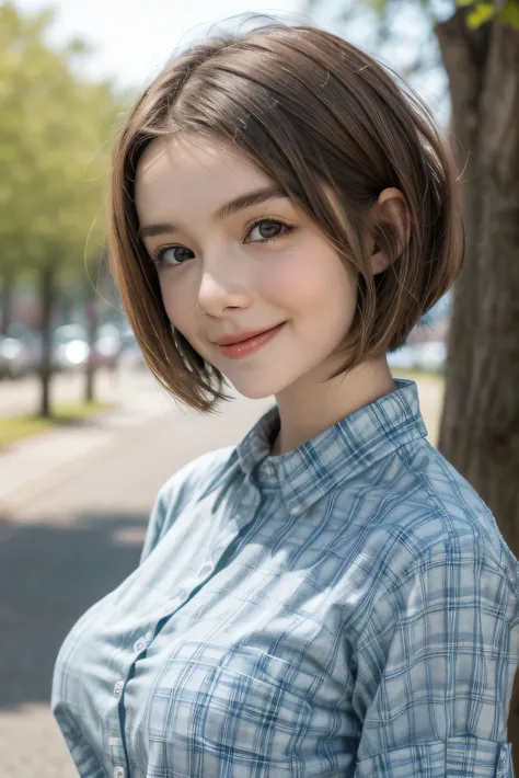 (cheerful face expression1.2), adorable, 1 girl, (face to face), 10 years old, baby face, happy, half body portrait, (face detai...