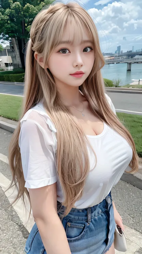 sexy big boobs，15 year old beautiful girl looks sexy and cute＆cute beautiful sexy face、a strong wind blows my hair in front of m...