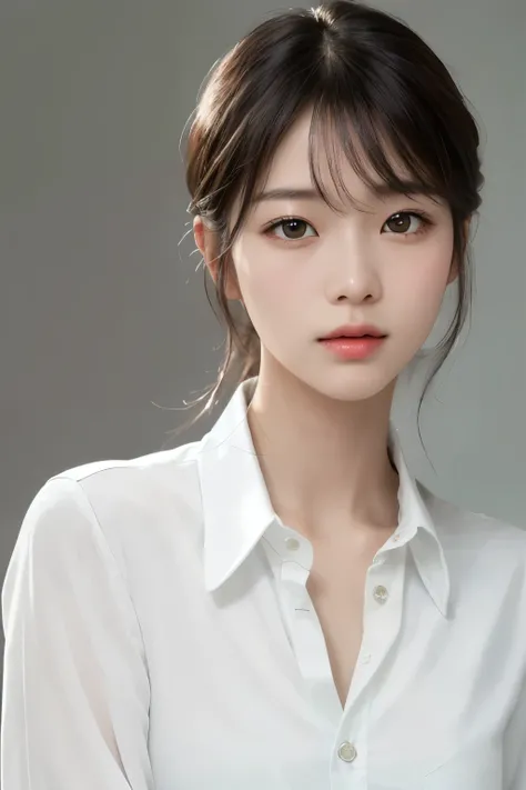 best quality, 8k, masterpiece, (portrait: 1.3), (photo realistic:1.4), (surreal:1.4), sharp focus, looking at viewer, (softer lighting:1.1), (영화 조명 improve quality:0.9), realistic lighting, backlight, my face shines, ray tracing, (brightly shining light:1....